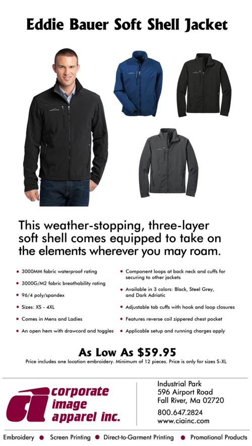 Product Spotlight: Eddie Bauer Soft Shell Jacket