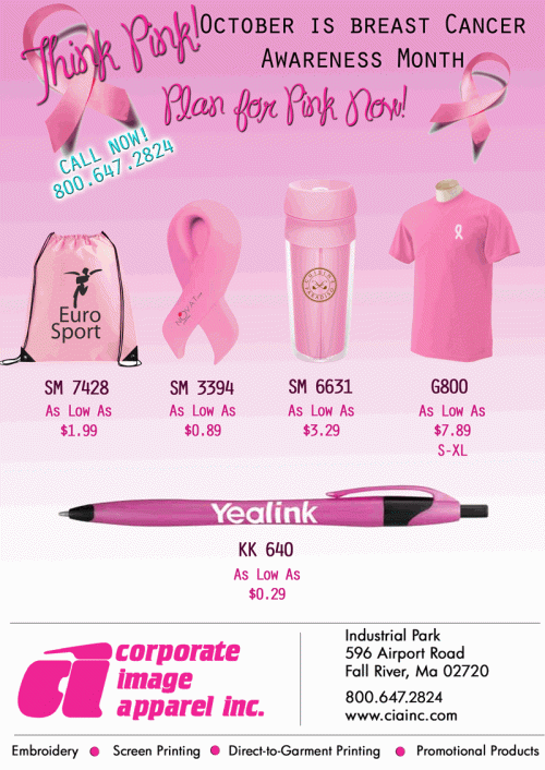 Get Ready for Breast Cancer Awarness Month!