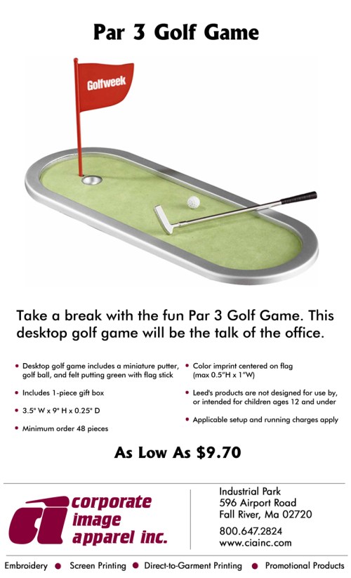 Product Spotlight: Par 3 Golf Game