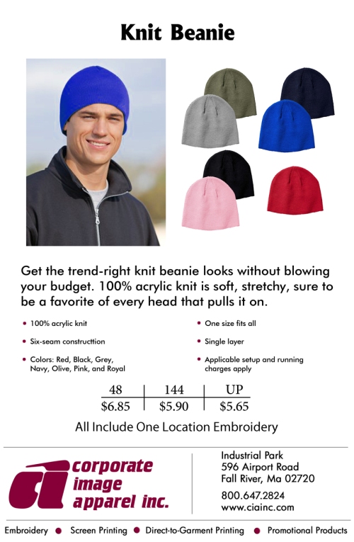 Product Spotlight: Knit Beanie
