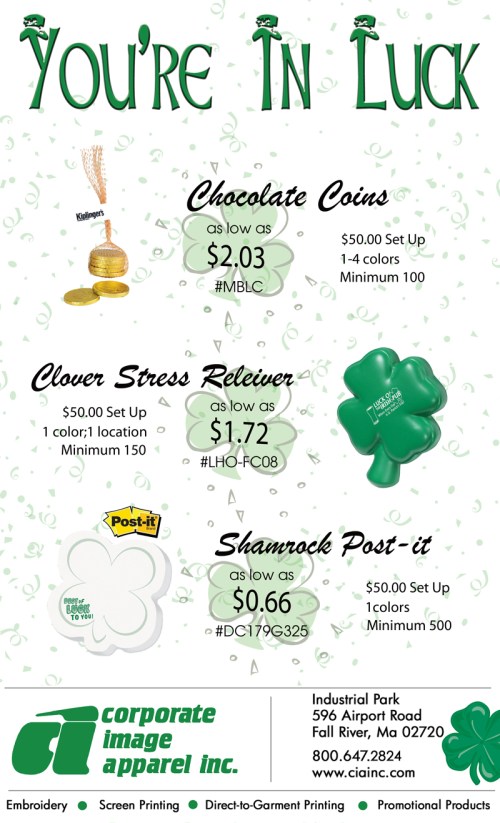 Are you ready for Saint Patrick's Day?