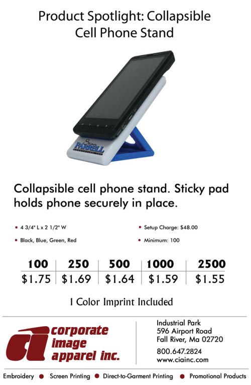 Product Spotlight: Collapsible Cell Phone Stand