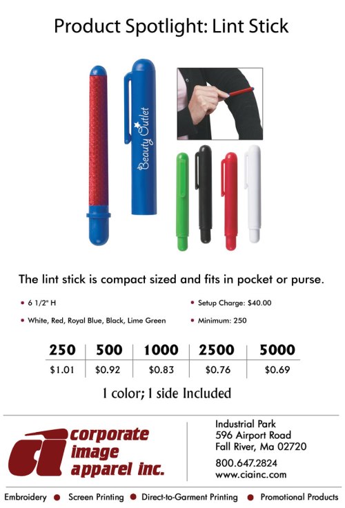 Product Spotlight: Lint Stick